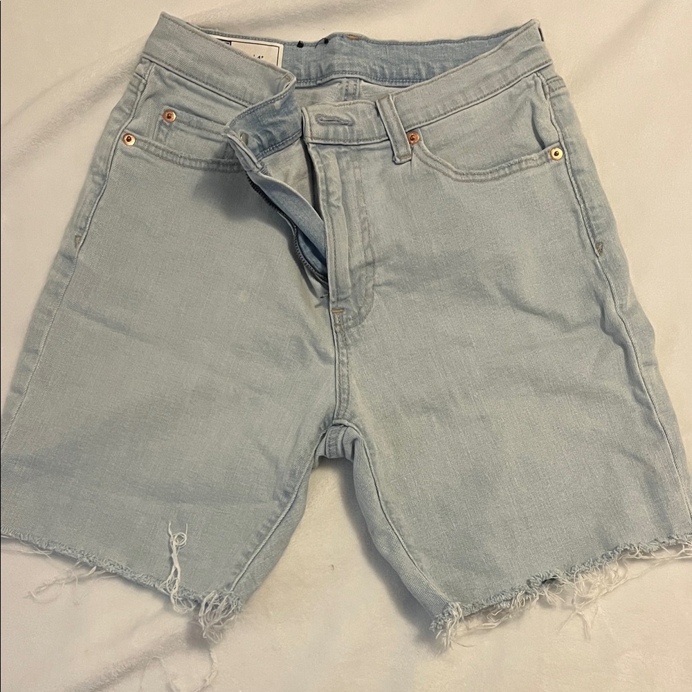 GAP Light Wash Jean Shorts